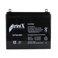 Аккумуляторная батарея Trinix, 75 Aч, 12 V 