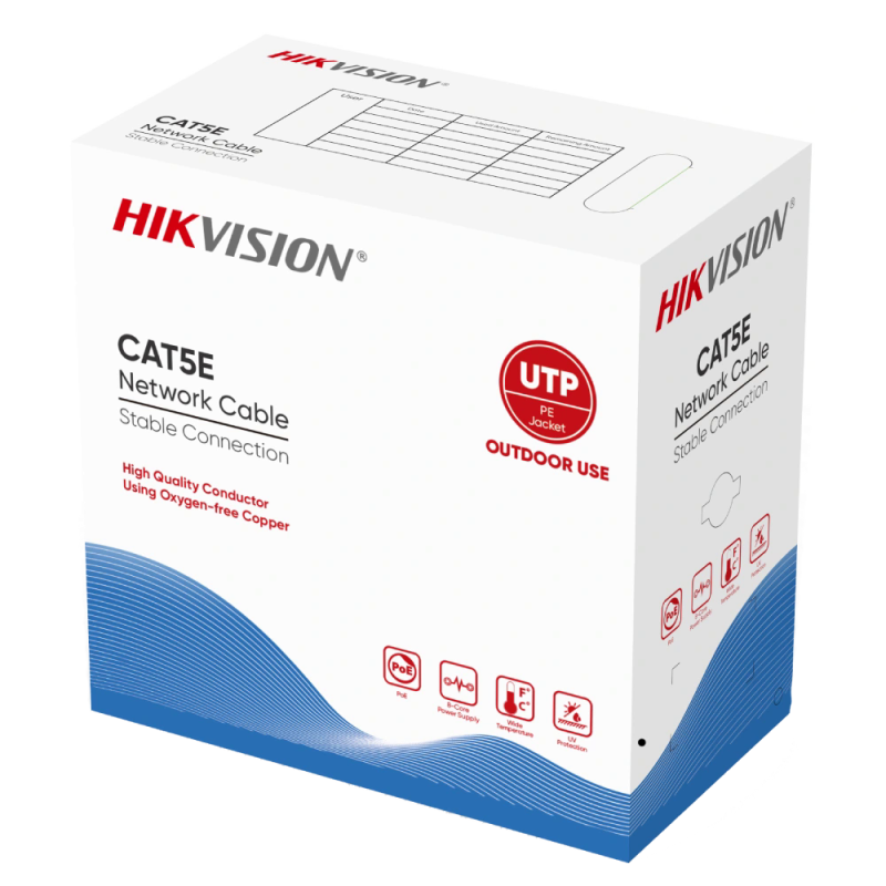 Кабель вита пара (для зовнішньої прокладки) UTP CAT 5E DS-1LN5EO-UU/E