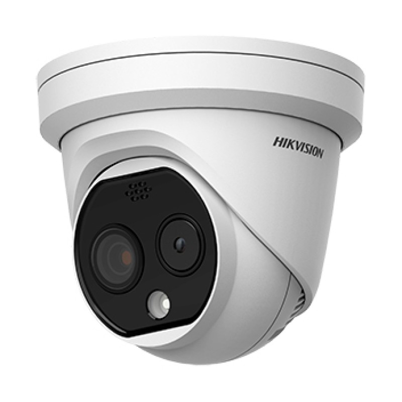 4МП бі-спектральна тепловізійна IP камера Hikvision DS-2TD1217B-3/PA