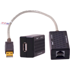 Подовжувач USB - RJ45 DTECH DT-5015
