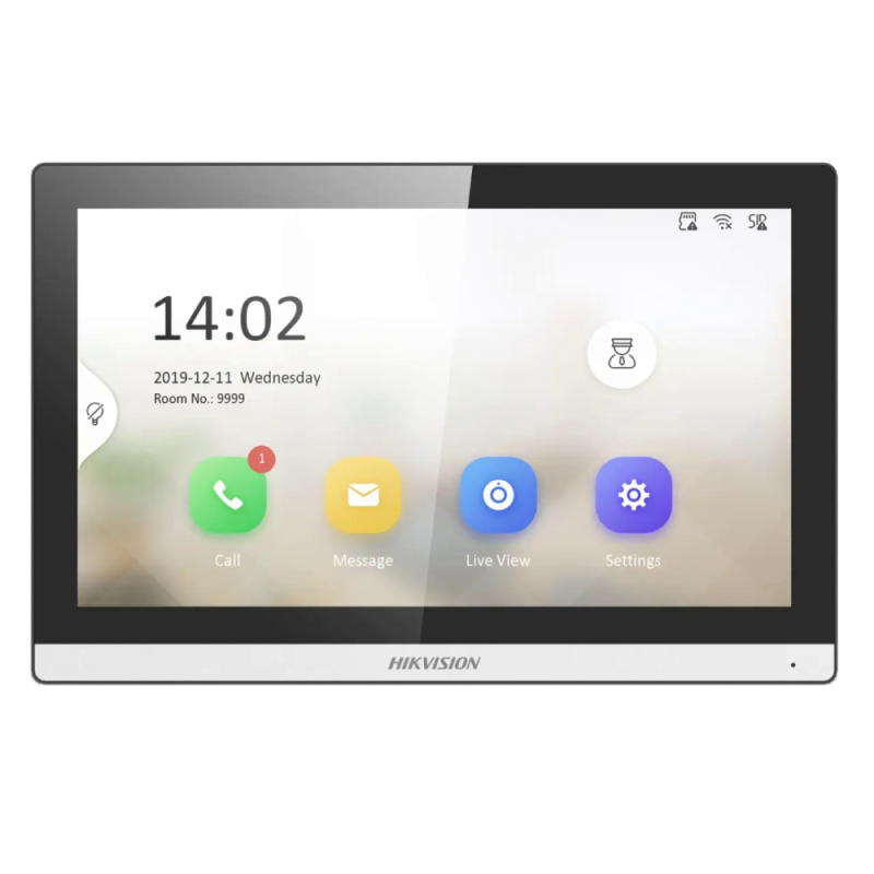 Відеодомофон Hikvision DS-KH6350-WТE1 7" дюймів Wi-Fi