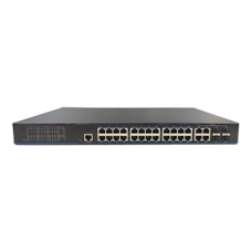 Комутатор 24 порти керований UTEPO UTP3328TS-PSB-L2 L2 PoE+