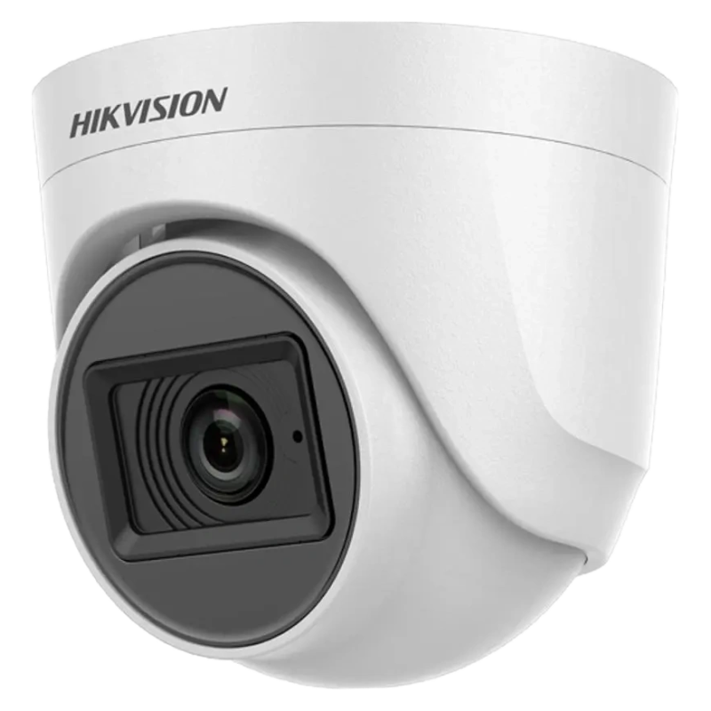 Turbo HD відеокамера Hikvision DS-2CE76H0T-ITPFS 5МП (2.8мм) з мікрофоном