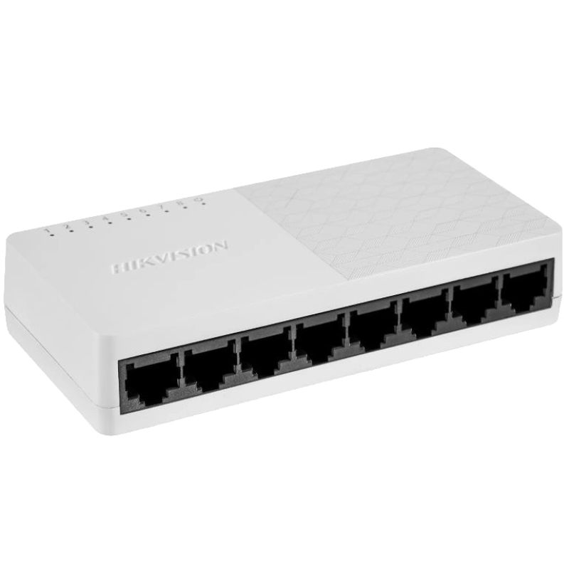 Комутатор 8 портів некерований Hikvision DS-3E0508D-O