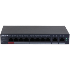 Комутатор 8 портів керований Dahua DH-CS4010-8GT-110 PoE
