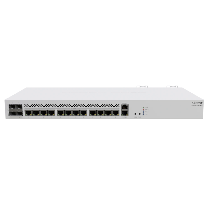 Маршрутизатор MikroTik CCR2116-12G-4S+ 16-портовий