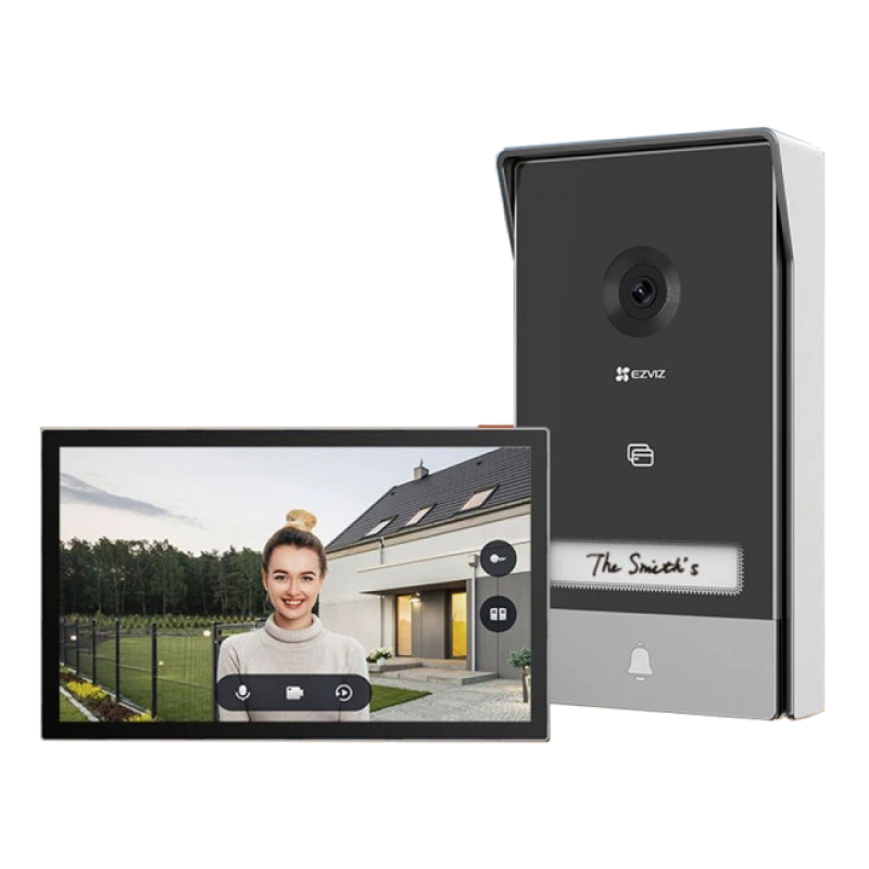 Комплект відеодомофону Ezviz CS-HP7 (3MP) 2K Wi-Fi Smart RFID