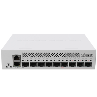 Комутатор 9 портів керований MikroTik CRS310-1G-5S-4S+IN 10G SFP+