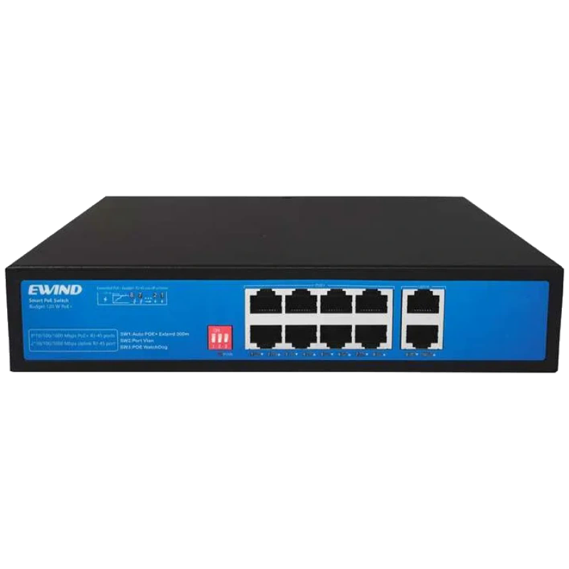 Комутатор 10 портів некерований Ewind EW-S1910CG-AP PoE