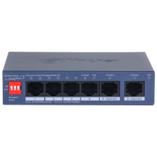 Комутатор 4 порти керований Dahua DH-CS4006-4ET2GT-36 PoE