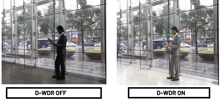 D-WDR увімкнено